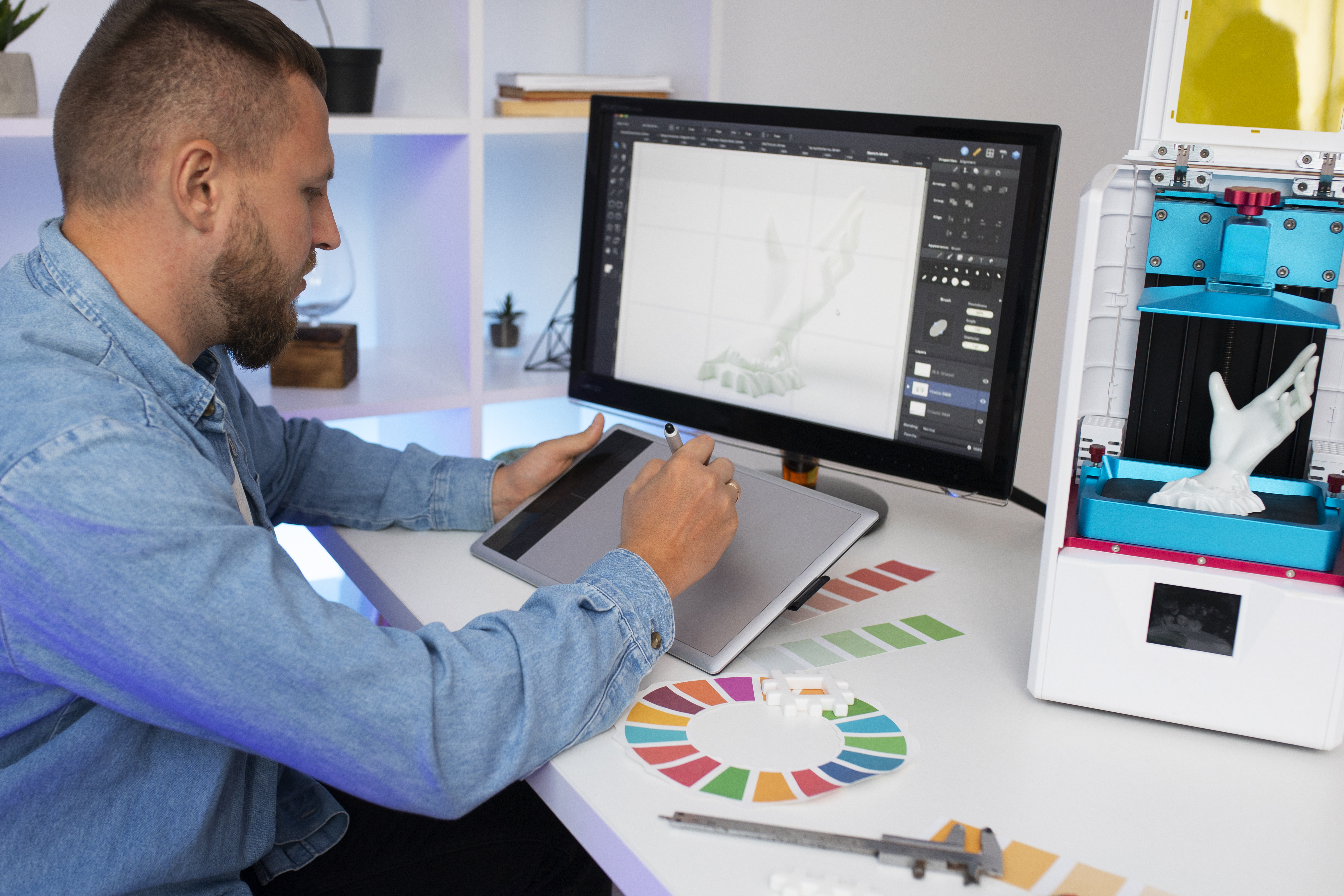 ui/ux development | Three coding